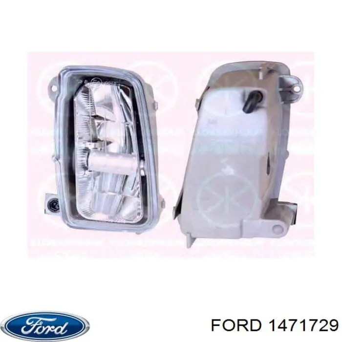 1471729 Ford faro antiniebla derecho