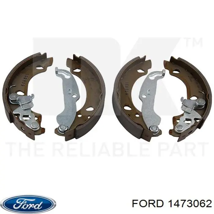 1473062 Ford zapatas de frenos de tambor traseras