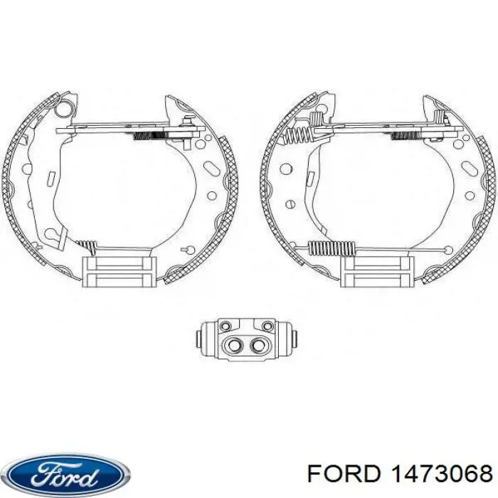 Comprar 1473068 Ford Zapatas de freno