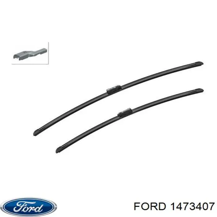 Comprar 1473407 Ford Juego de escobillas de luna delantera, 2 piezas