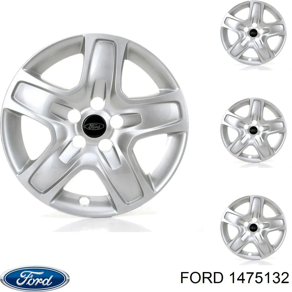 1458821 Ford tapacubos de ruedas