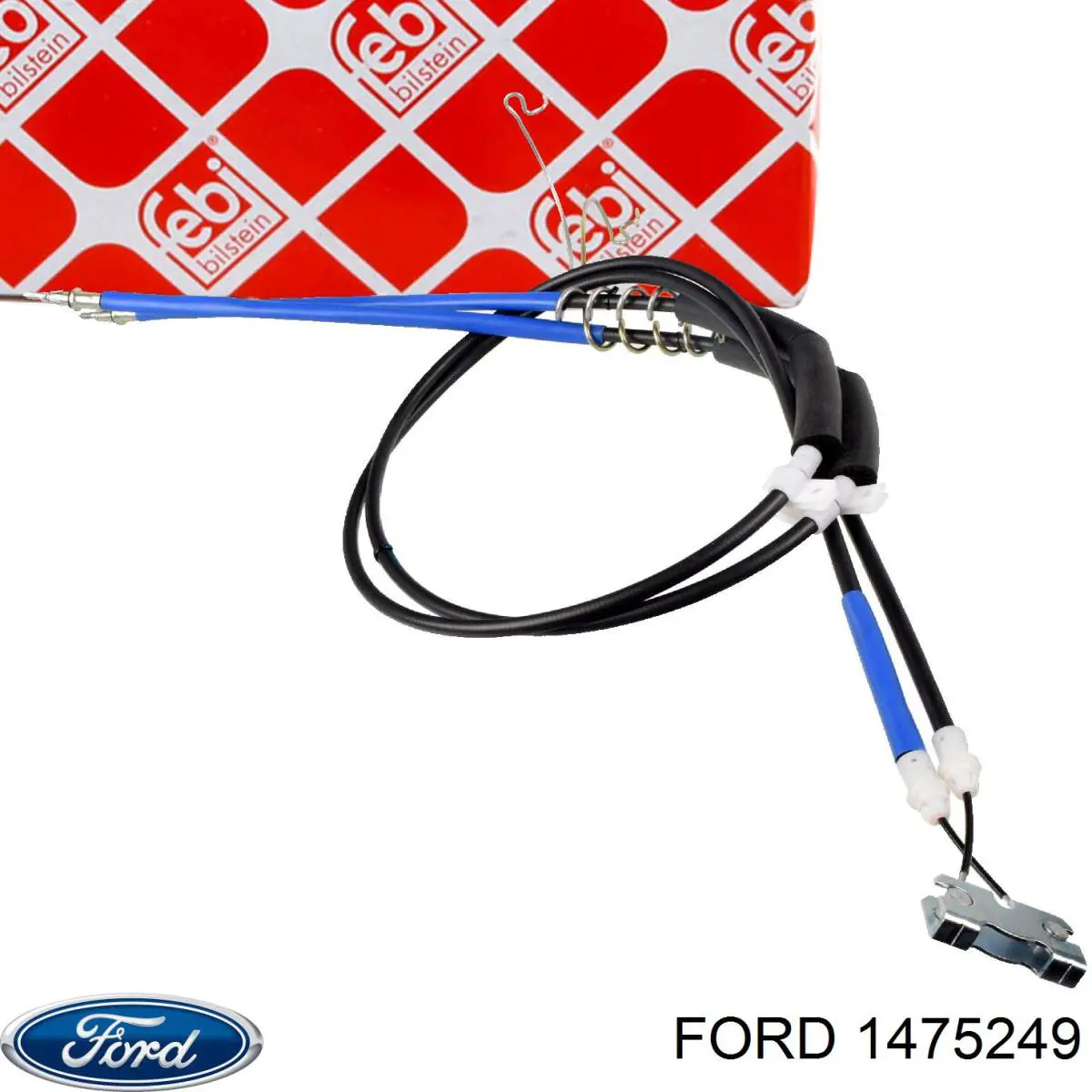 1475249 Ford cable de freno de mano trasero derecho/izquierdo