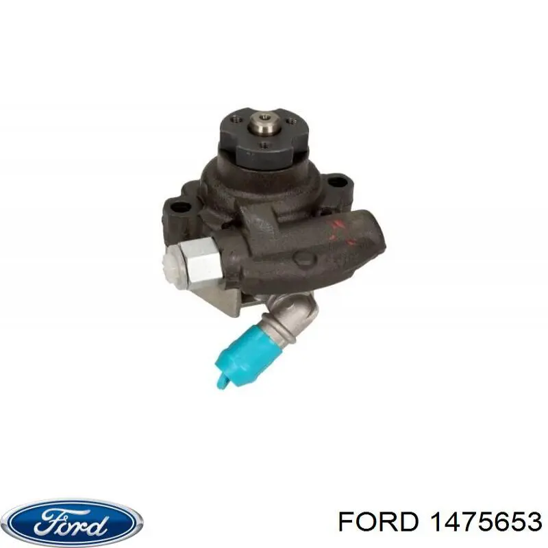 Bomba de dirección hidráulica Ford 1475653