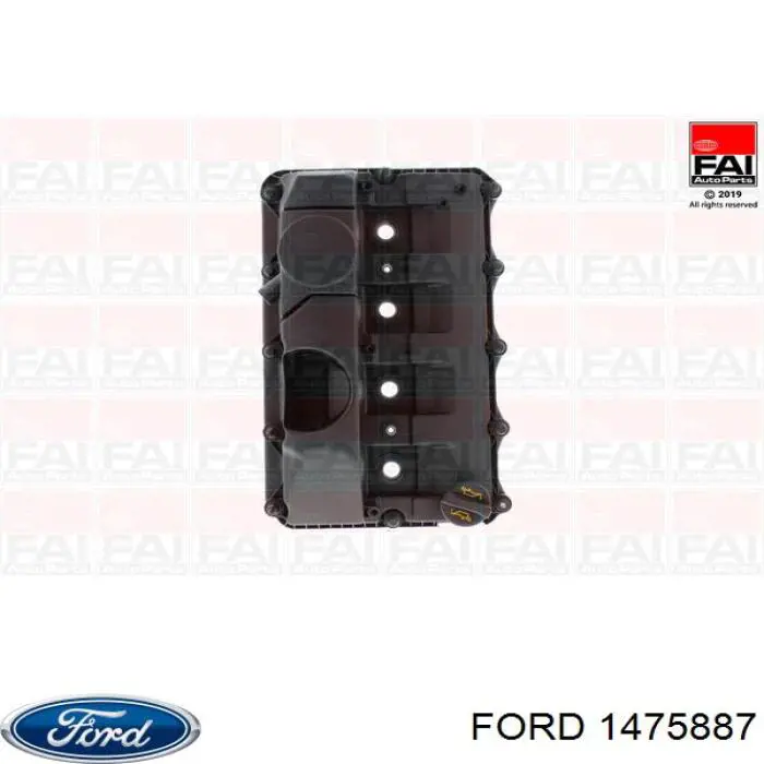 Culata de motor Ford T154171
