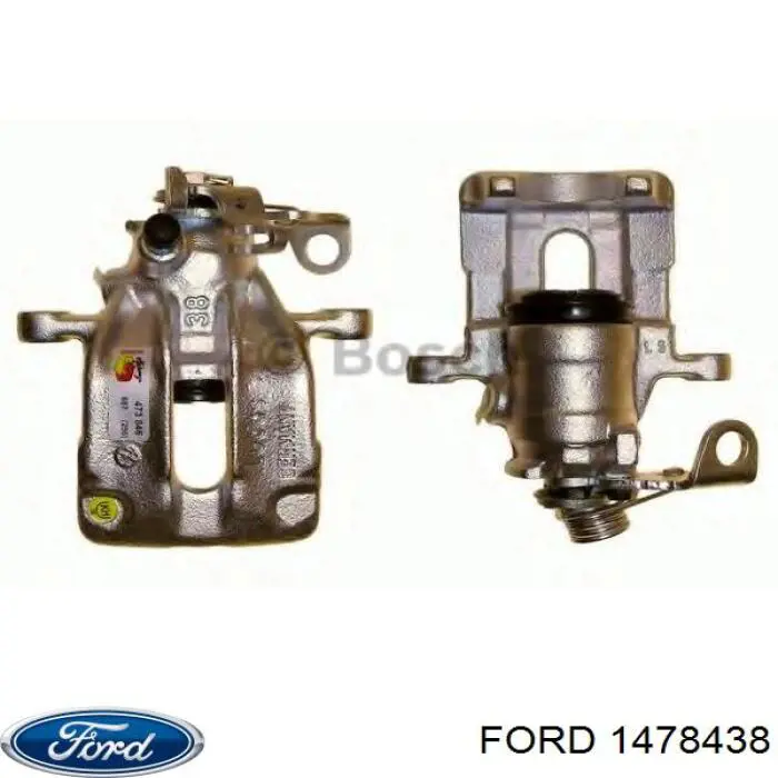 1478438 Ford pinza de freno trasera izquierda