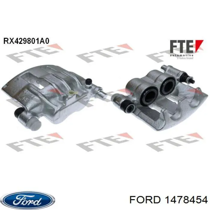Pinza de freno delantera izquierda Ford 1478454 precio, desde 152,74 EUR