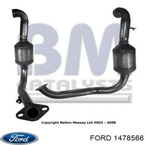 1478566 Ford turbocompresor