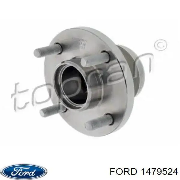 Comprar 304564 Hans Pries (Topran) Cubo de rueda, Eje trasero