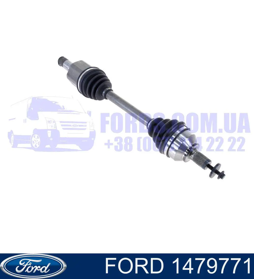 1479771 Ford árbol de transmisión delantero