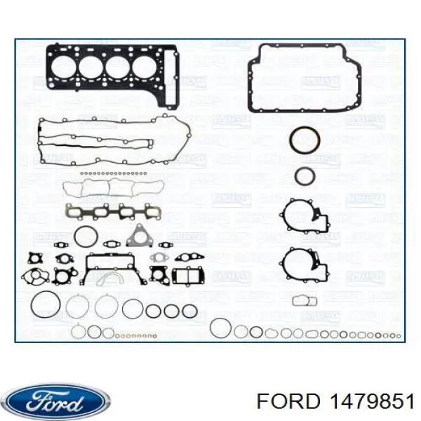 1479851 Ford tubo (manguera Para El Suministro De Aceite A La Turbina)