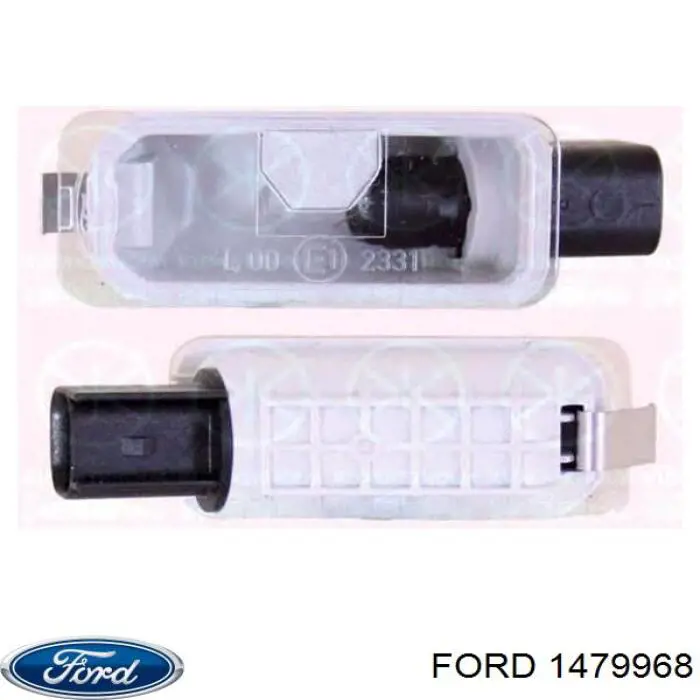 Lampara de matricula Ford 1479968 precio, desde 15,55 EUR