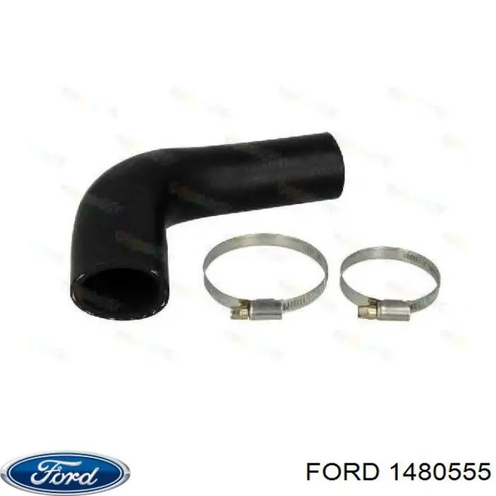1480555 Ford tubo flexible de aire de sobrealimentación izquierdo