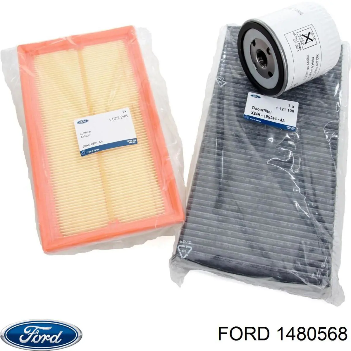 1480568 Ford filtro de aire