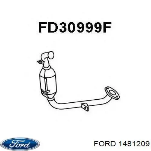 Comprar Y6022050XJ Mazda Catalizador