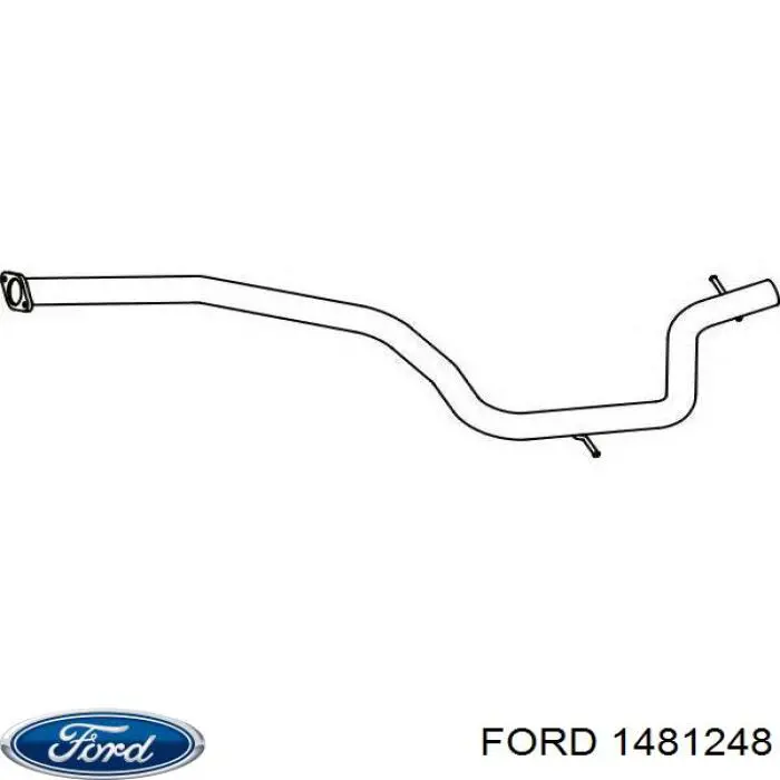 Comprar 1481248 Ford Silenciador central