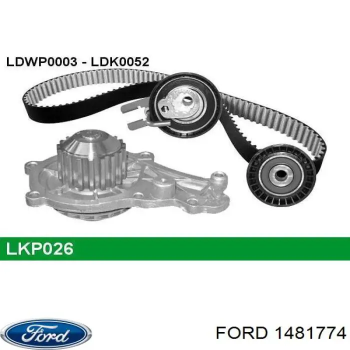Comprar 1481774 Ford Tensor correa distribución