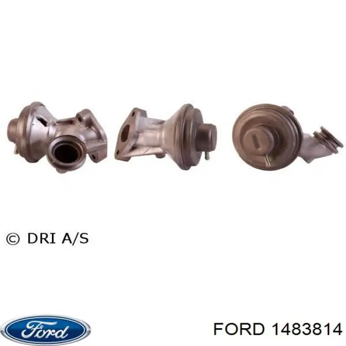 Válvula de regulación de gases Ford 1483814 precio, desde 56,13 EUR