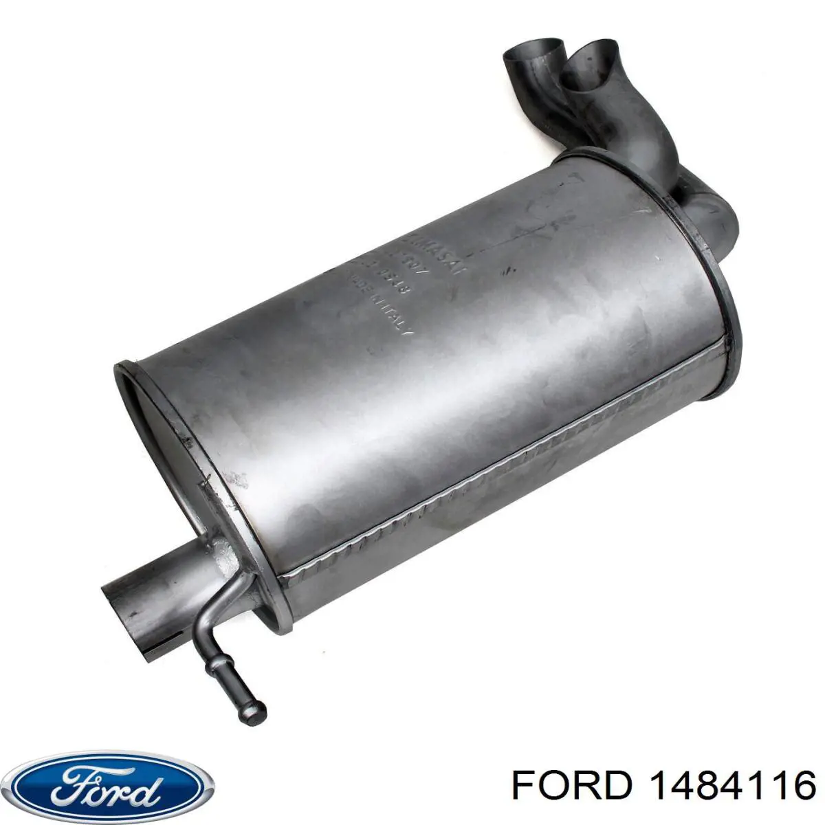 1484116 Ford silenciador posterior