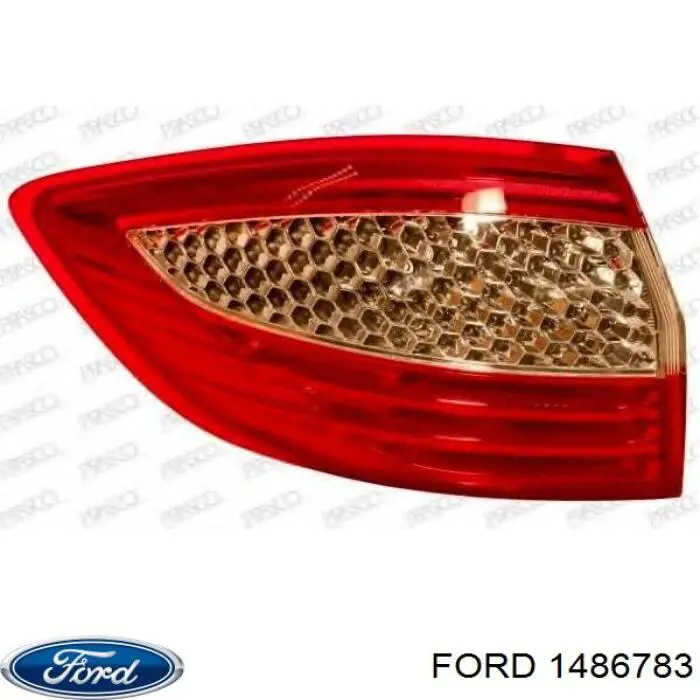 1486783 Ford piloto posterior exterior izquierdo