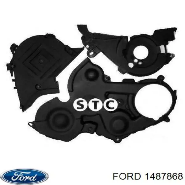 Tapa de correa de distribución superior para Ford C-Max 