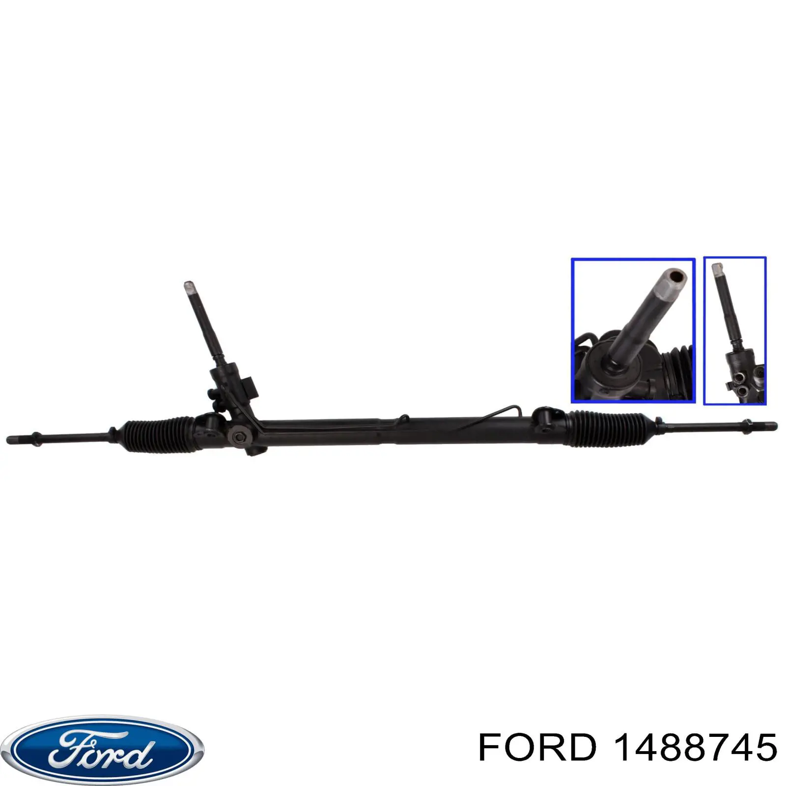 1488745 Ford cremallera de dirección