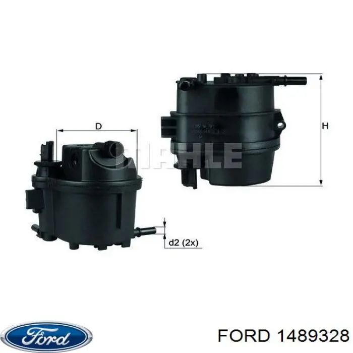 1489328 Ford filtro combustible