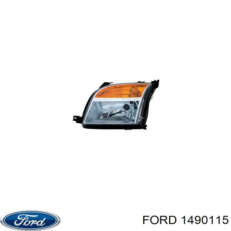 6N1113W030CB Ford faro izquierdo