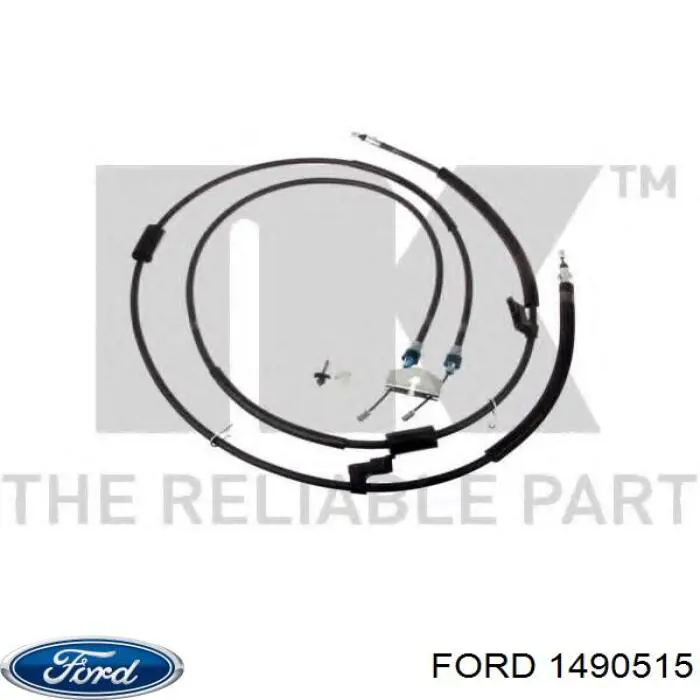 1490515 Ford cable de freno de mano trasero derecho/izquierdo