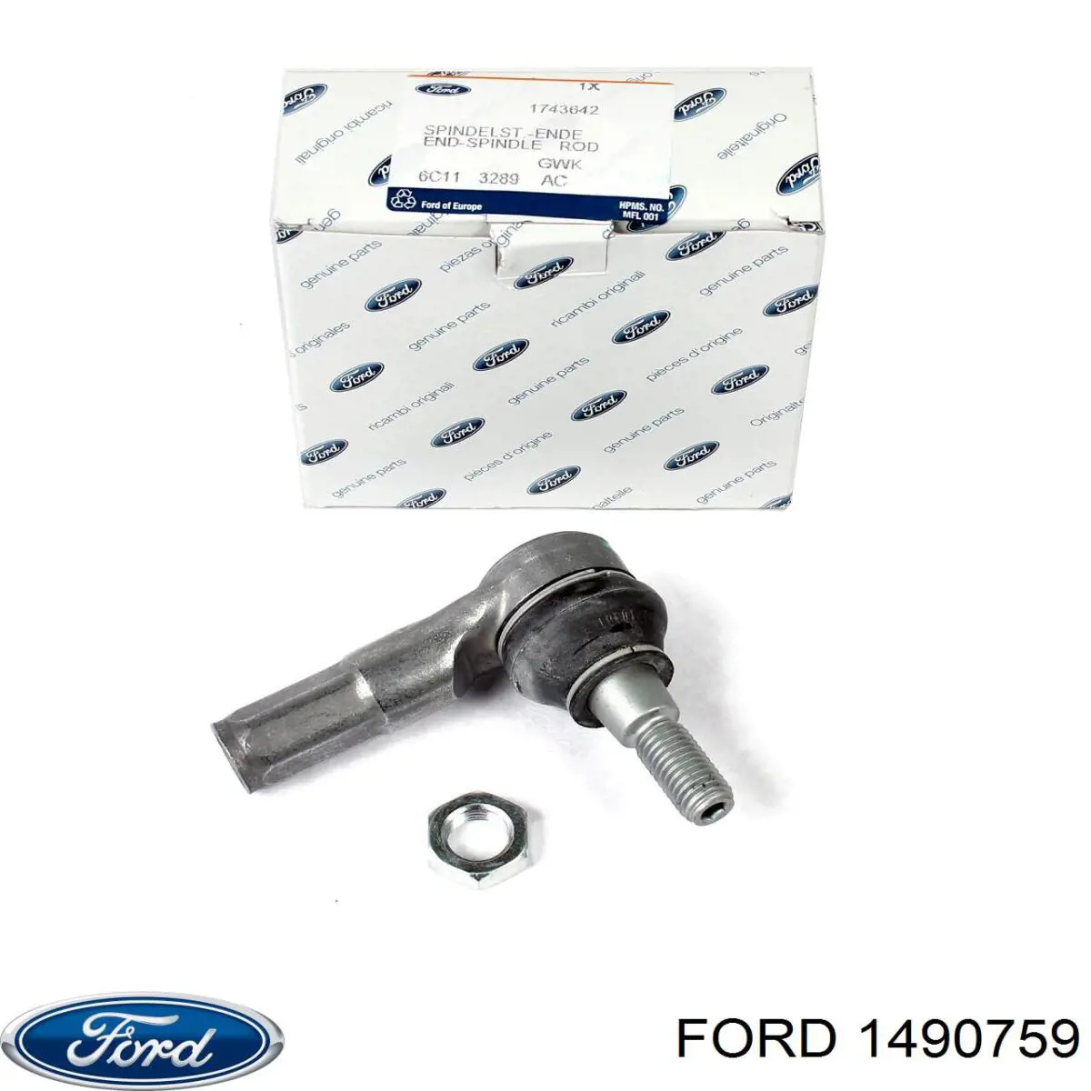 Rótula barra de acoplamiento exterior Ford Transit 6 V347/8