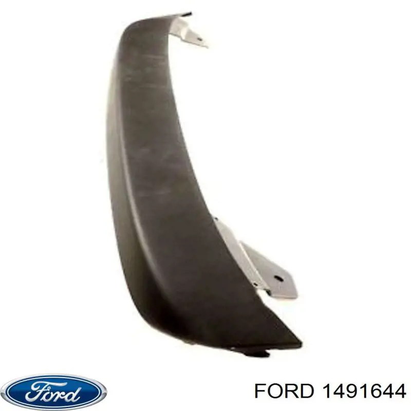 Listón embellecedor/protector, parachoques trasero para Ford Focus (DA)