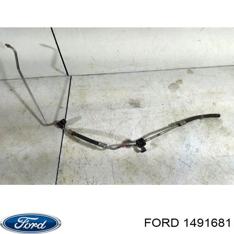 1491681 Ford tubería de baja / alta presión, aire acondicionado, de condensador a evaporador