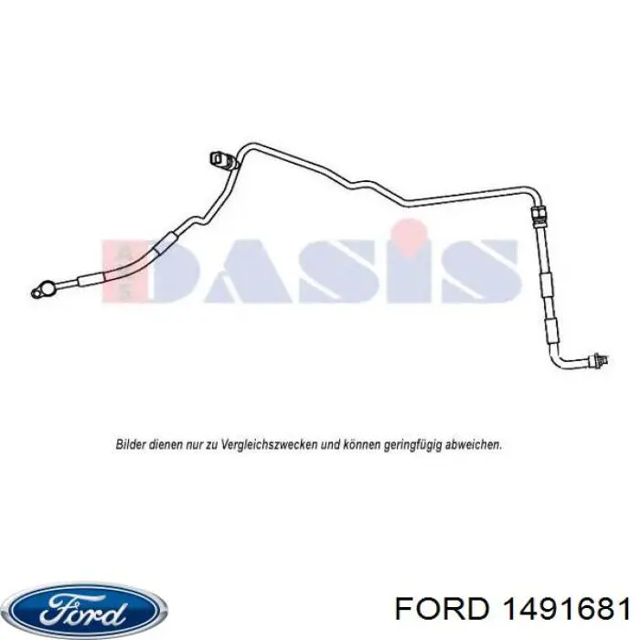 Manguera de aire acondicionado de condensador a evaporador Ford 1491681 precio, desde 74,97 EUR