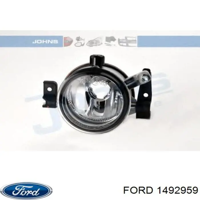 Luz antiniebla derecha para Ford Kuga (CBV)