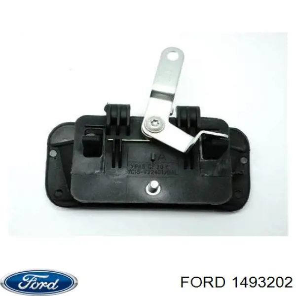 1493202 Ford tirador de puerta exterior delantero izquierda