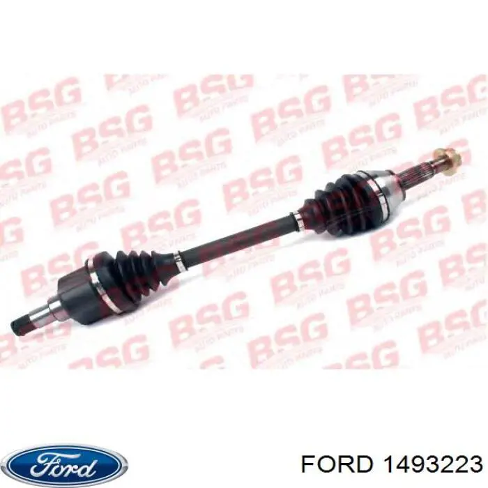 Semieje delantero izquierdo Ford 1493223 precio, desde 59,53 EUR