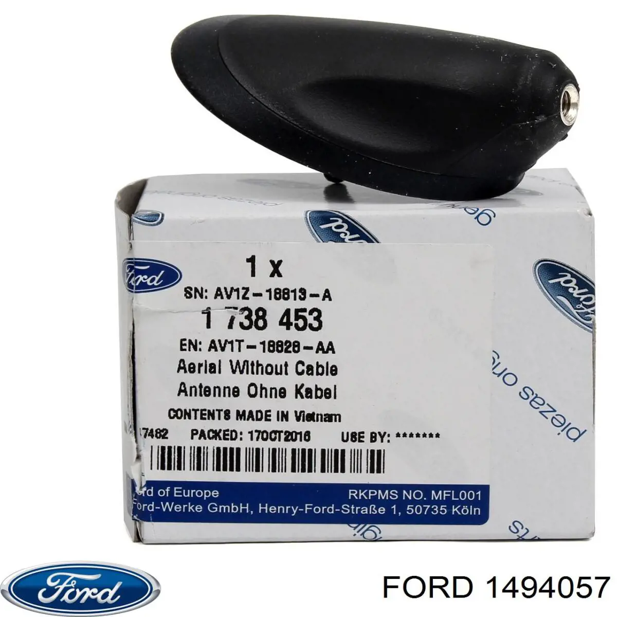 Comprar 1494057 Ford Manija exterior derecha de puerta corrediza