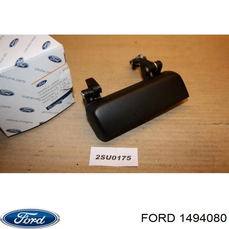 Comprar 1494080 Ford Manija exterior derecha de puerta trasera batiente