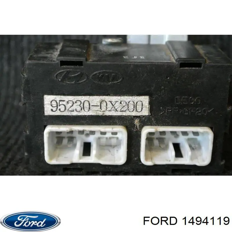 1494119 Ford Bisagra inferior izquierda de puerta trasera batiente