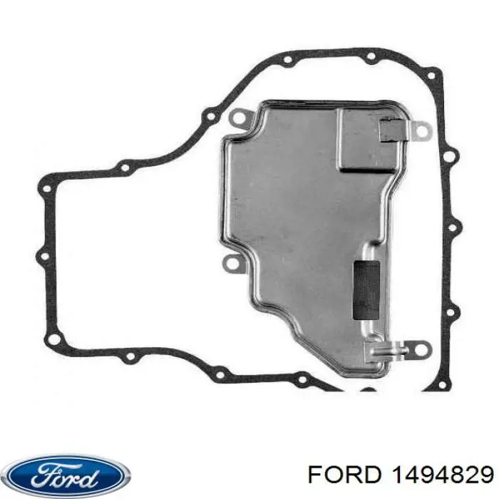 1494829 Ford difusor de radiador, ventilador de refrigeración, condensador del aire acondicionado, completo con motor y rodete