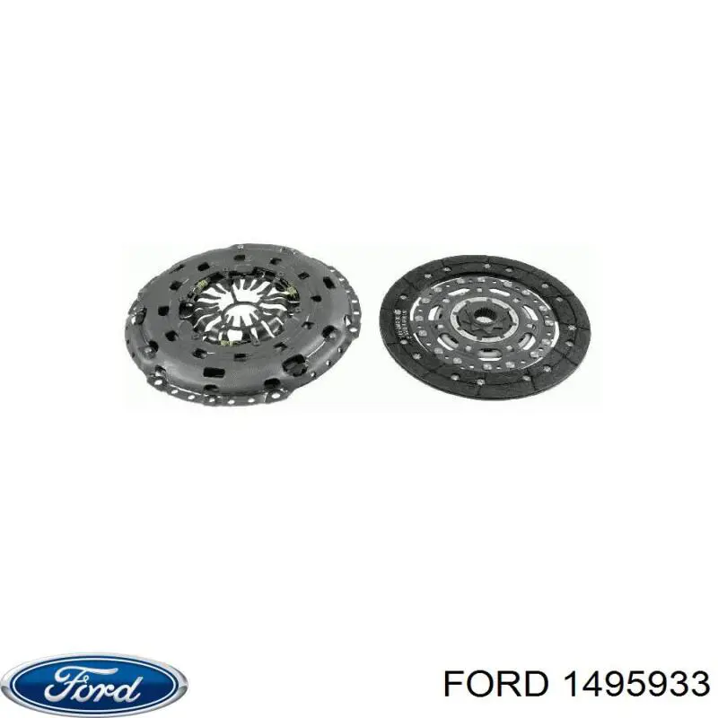 1495933 Ford kit de embrague (3 partes)