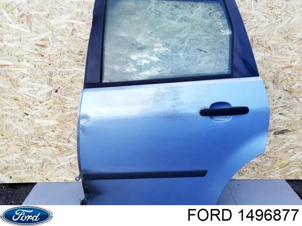 1254591 Ford puerta trasera izquierda