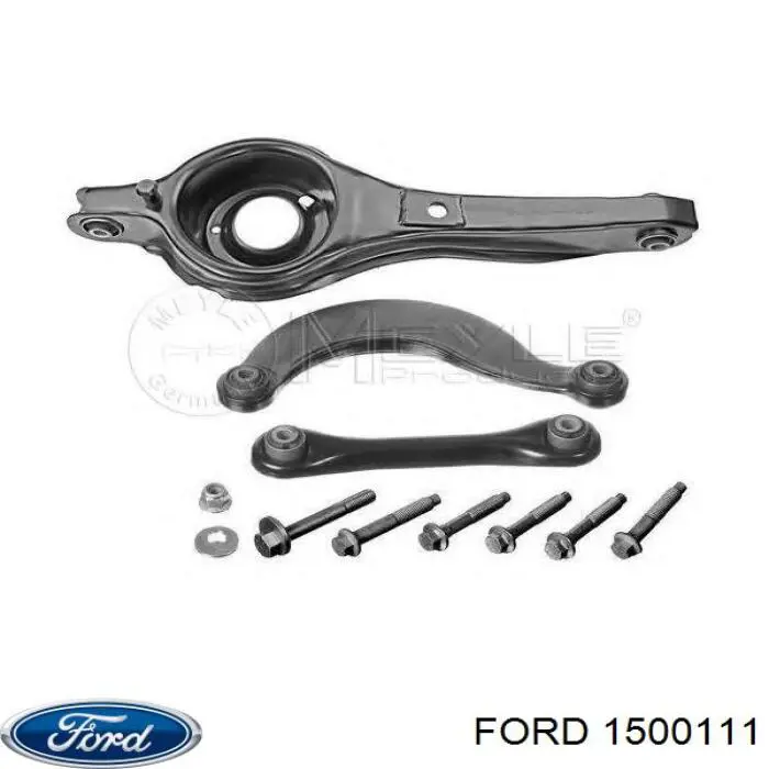 Brazo inferior trasero izquierdo/derecho 1500111 Ford
