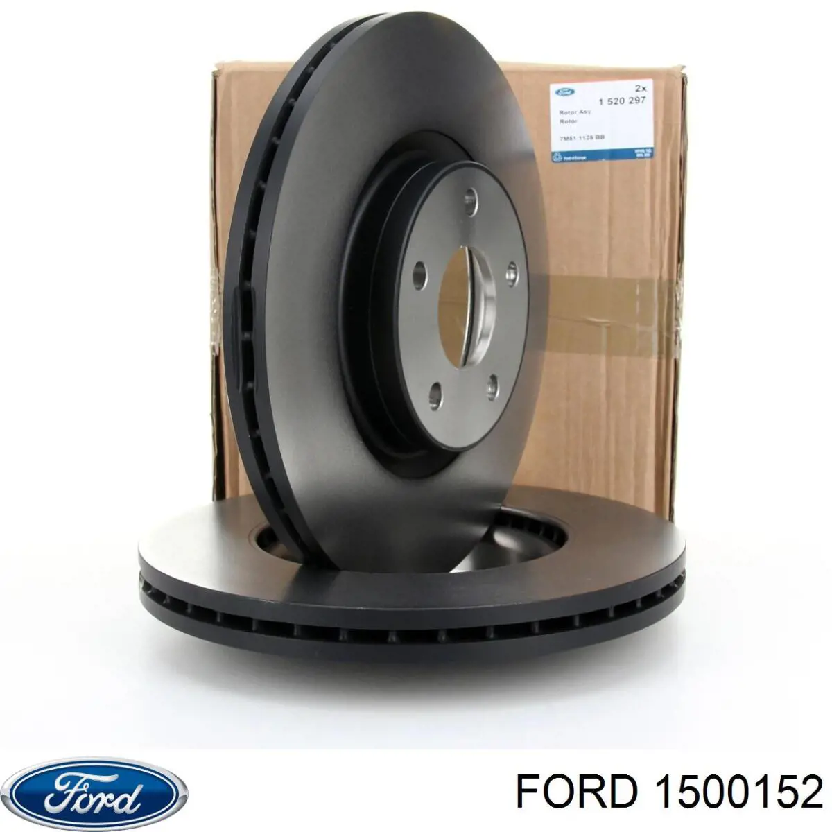 1500152 Ford freno de disco delantero