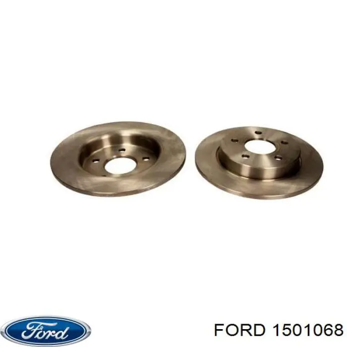 1501068 Ford disco de freno trasero