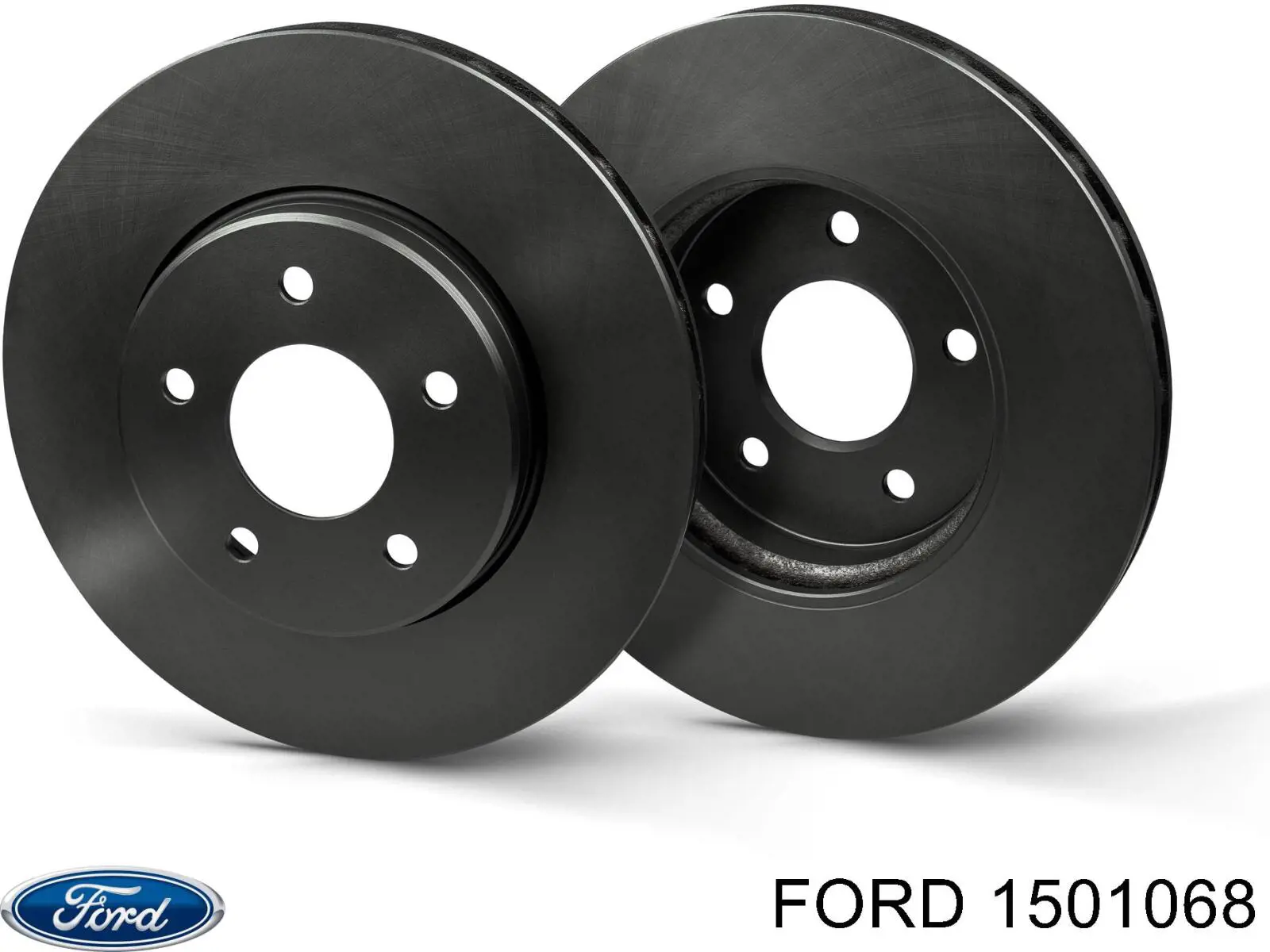 1501068 Ford Freno de disco trasero