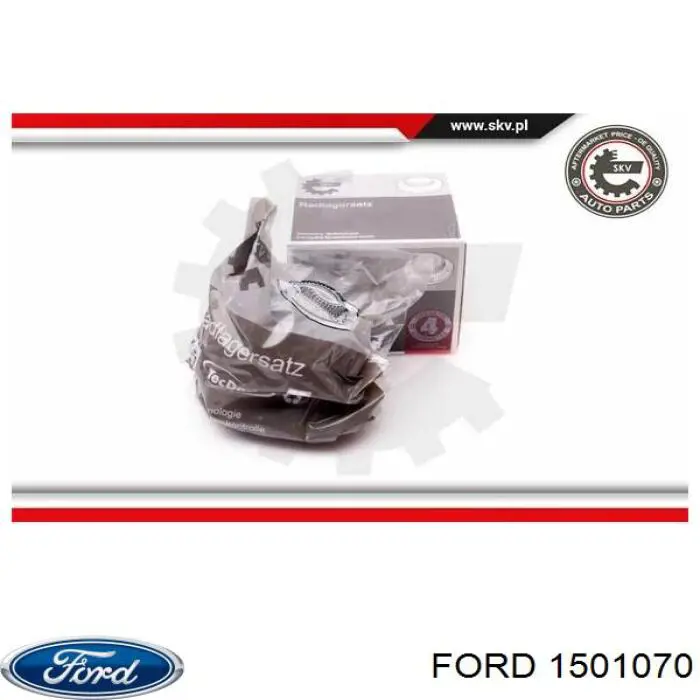 1501070 Ford cubo de rueda trasero