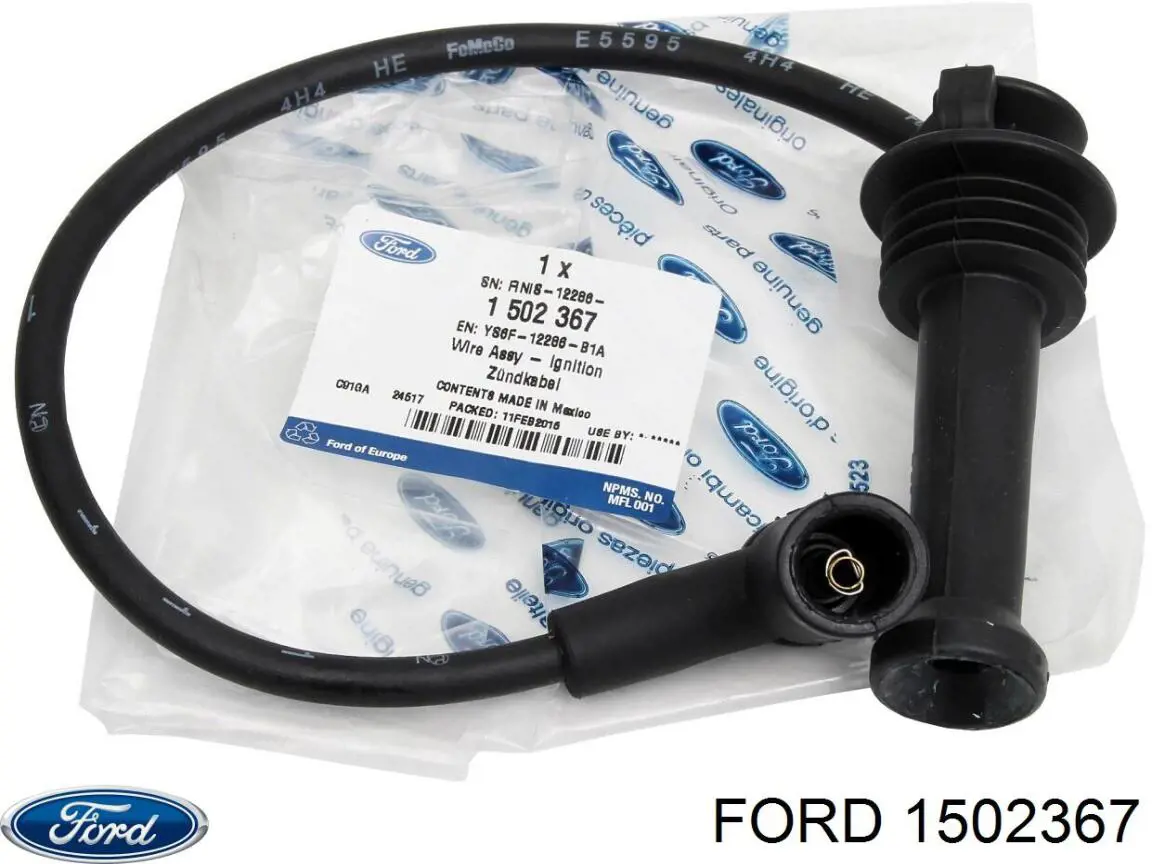 1502367 Ford cable de encendido, cilindro №1
