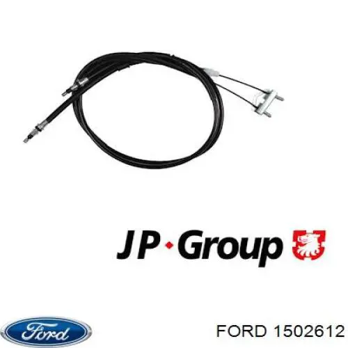 1502612 Ford cable de freno de mano trasero derecho/izquierdo