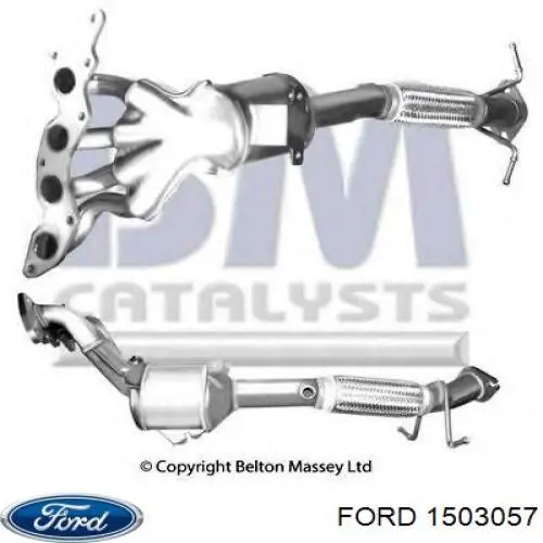 Catalizador Ford 1503057 precio, desde 313,68 EUR
