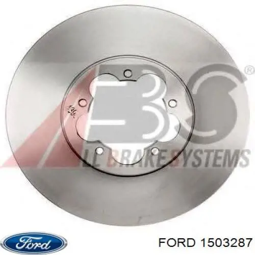 1503287 Ford disco de freno delantero